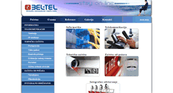 Desktop Screenshot of bel-tel.hr